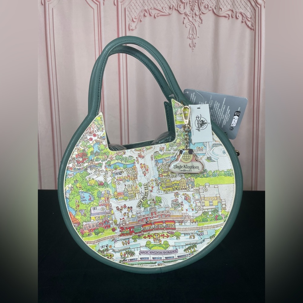 Disney 50TH Commemorative Shoulder Bag with 2WAY Charm Walt Disney World Resort